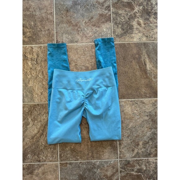 Alphalete Amplify Ombré Leggings Ocean Size Medium - Picture 2 of 10